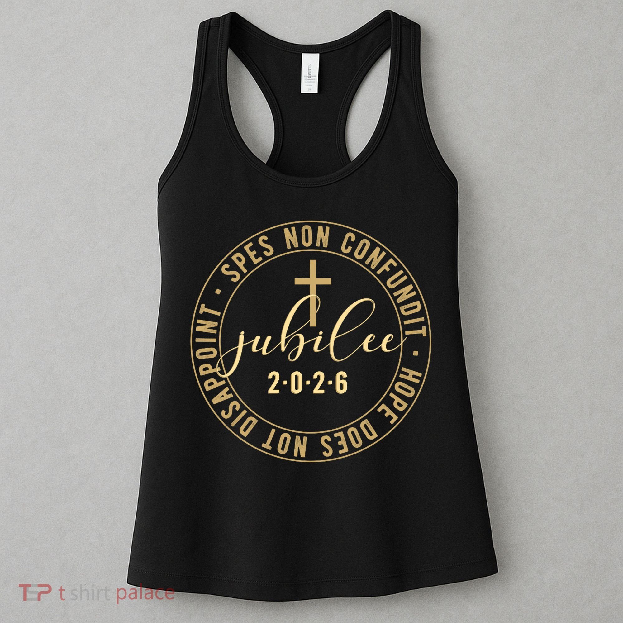 Hope Does Not Disappoint Spes Non Counfundit Jubilee 2026 Women's Tank Top