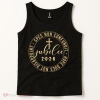 Hope Does Not Disappoint Spes Non Counfundit Jubilee 2026 Tank Top thumb 2