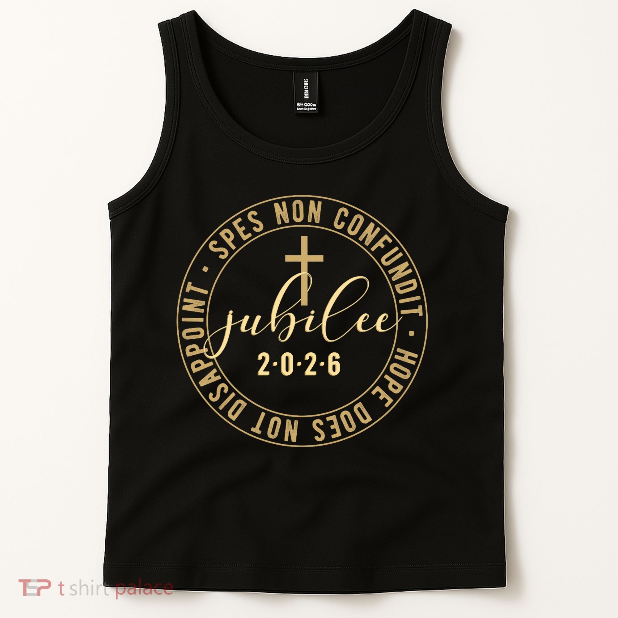 Hope Does Not Disappoint Spes Non Counfundit Jubilee 2026 Tank Top