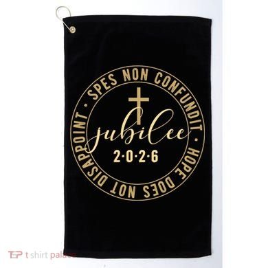 Hope Does Not Disappoint Spes Non Counfundit Jubilee 2026 Golf Towel