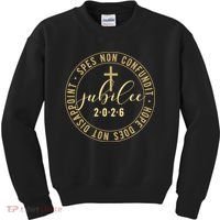 Hope Does Not Disappoint Spes Non Counfundit Jubilee 2026 Kids Sweatshirt thumb 0