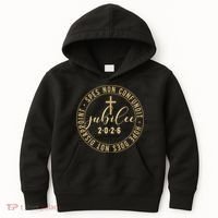 Hope Does Not Disappoint Spes Non Counfundit Jubilee 2026 Kids Hoodie thumb 0