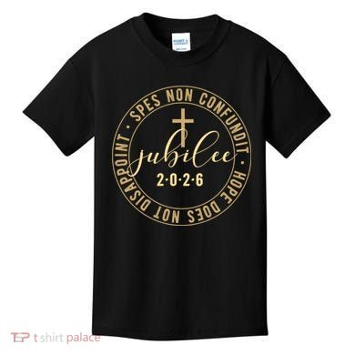 Hope Does Not Disappoint Spes Non Counfundit Jubilee 2026 Kids T-Shirt