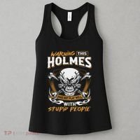 Holmes Does Not Play Well With Stupid People Women's Tank Top thumb 3
