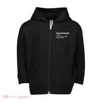 Herpetologist Definition Normal Only Cooler Scientist Gift Toddler Zip Fleece Hoodie thumb 0