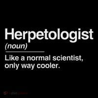 Herpetologist Definition Normal Only Cooler Scientist Gift Sweatshirt thumb 3