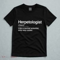Herpetologist Definition Normal Only Cooler Scientist Gift T-Shirt thumb 5