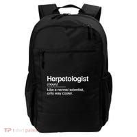 Herpetologist Definition Normal Only Cooler Scientist Gift Backpack thumb 0