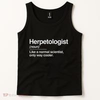 Herpetologist Definition Normal Only Cooler Scientist Gift Tank Top thumb 2