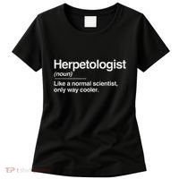 Herpetologist Definition Normal Only Cooler Scientist Gift Women's T-Shirt thumb 0
