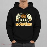 Halloween Dad Of Monsters Funny Family Costume Papa Daddy Hoodie thumb 0