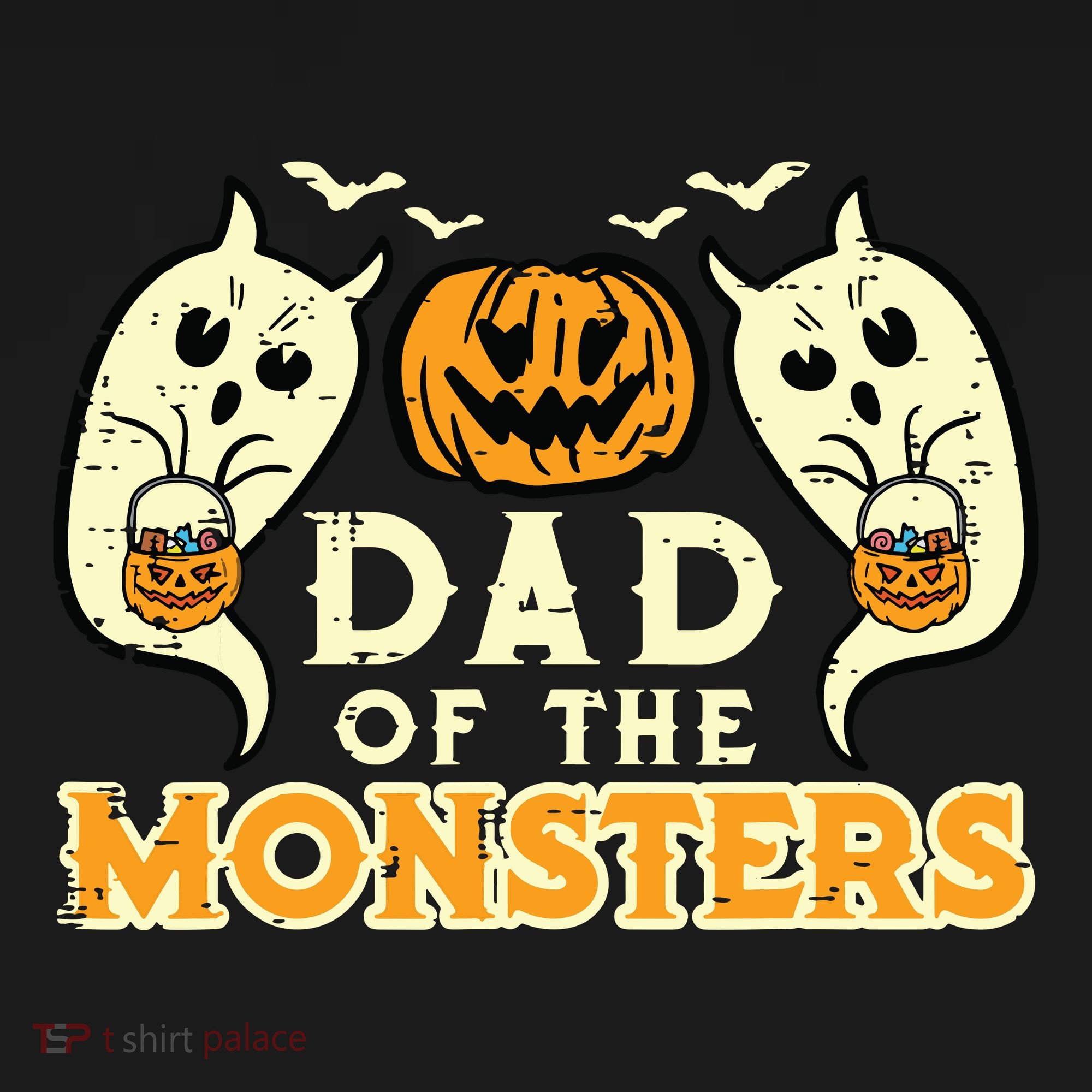 Halloween Dad Of Monsters Funny Family Costume Papa Daddy Hoodie