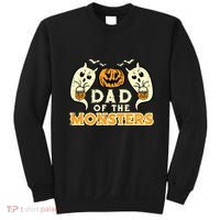 Halloween Dad Of Monsters Funny Family Costume Papa Daddy Sweatshirt thumb 0