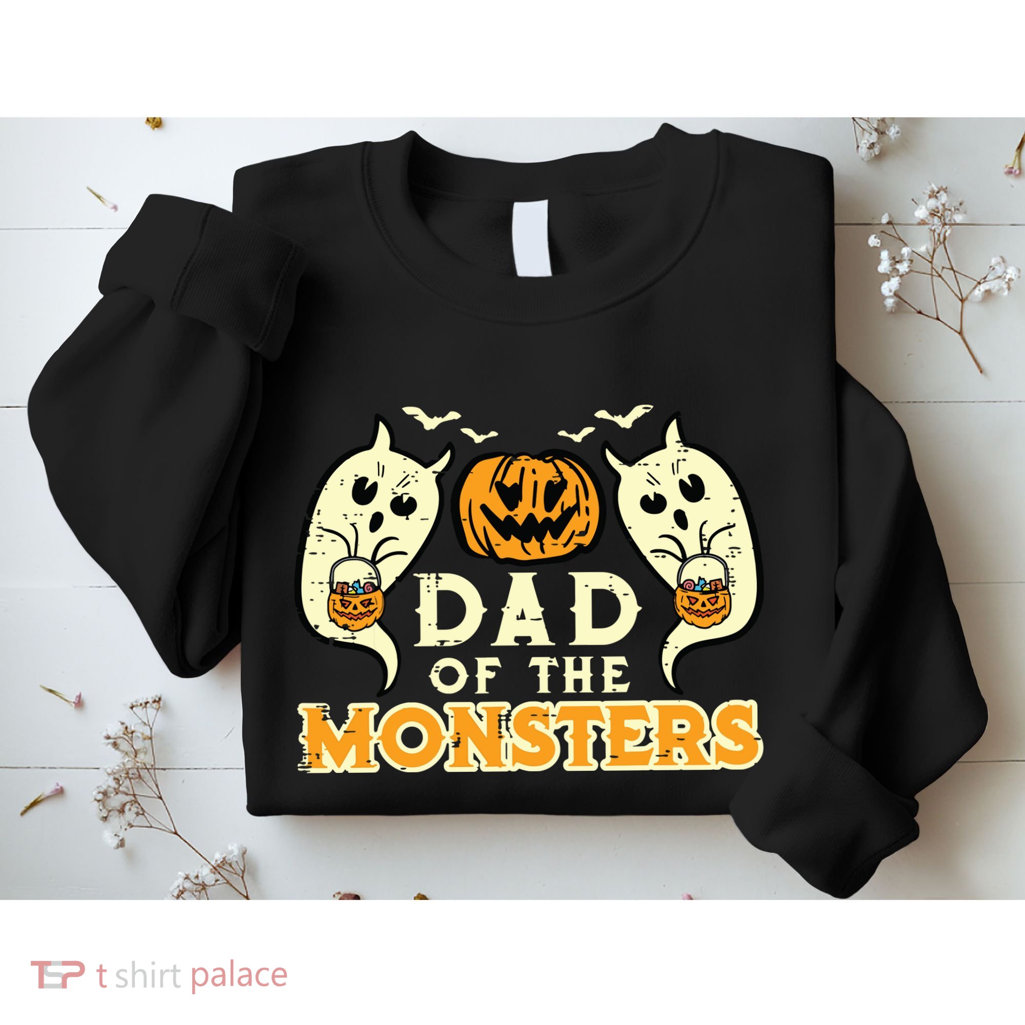 Halloween Dad Of Monsters Funny Family Costume Papa Daddy Sweatshirt