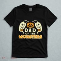 Halloween Dad Of Monsters Funny Family Costume Papa Daddy T-Shirt thumb 5
