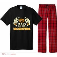 Halloween Dad Of Monsters Funny Family Costume Papa Daddy Pajama Set thumb 0