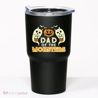 Halloween Dad Of Monsters Funny Family Costume Papa Daddy Tumbler thumb 0
