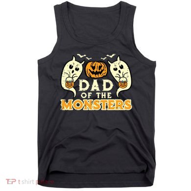 Halloween Dad Of Monsters Funny Family Costume Papa Daddy Tank Top