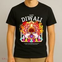 Happy Diwali Outfit Idea & Hindu Festival Diwali T-Shirt thumb 3