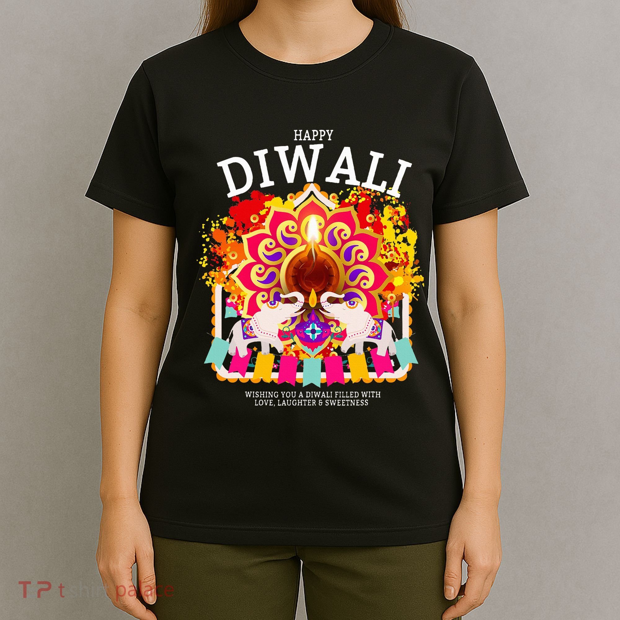 Happy Diwali Outfit Idea & Hindu Festival Diwali T-Shirt