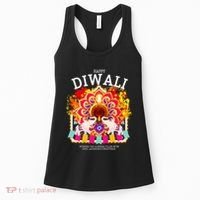 Happy Diwali Outfit Idea & Hindu Festival Diwali Women's Tank Top thumb 0