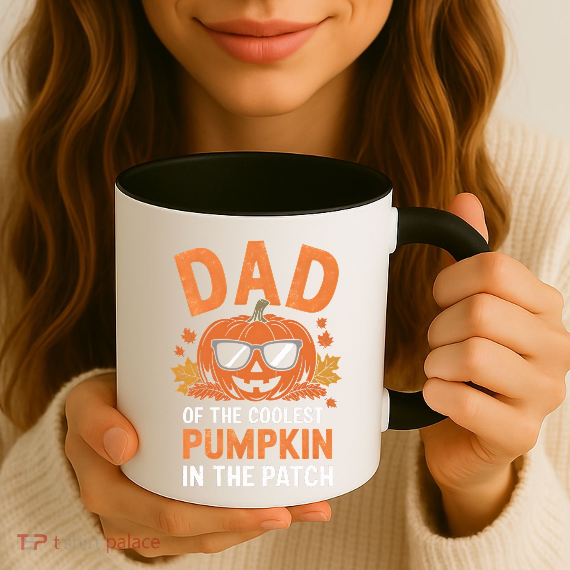 Halloween Dad Of The Coolest Pumpkin In The Patch Gift Coffee Mug