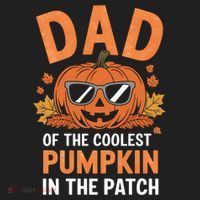 Halloween Dad Of The Coolest Pumpkin In The Patch Gift Hat thumb 2