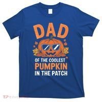 Halloween Dad Of The Coolest Pumpkin In The Patch Gift T-Shirt thumb 0