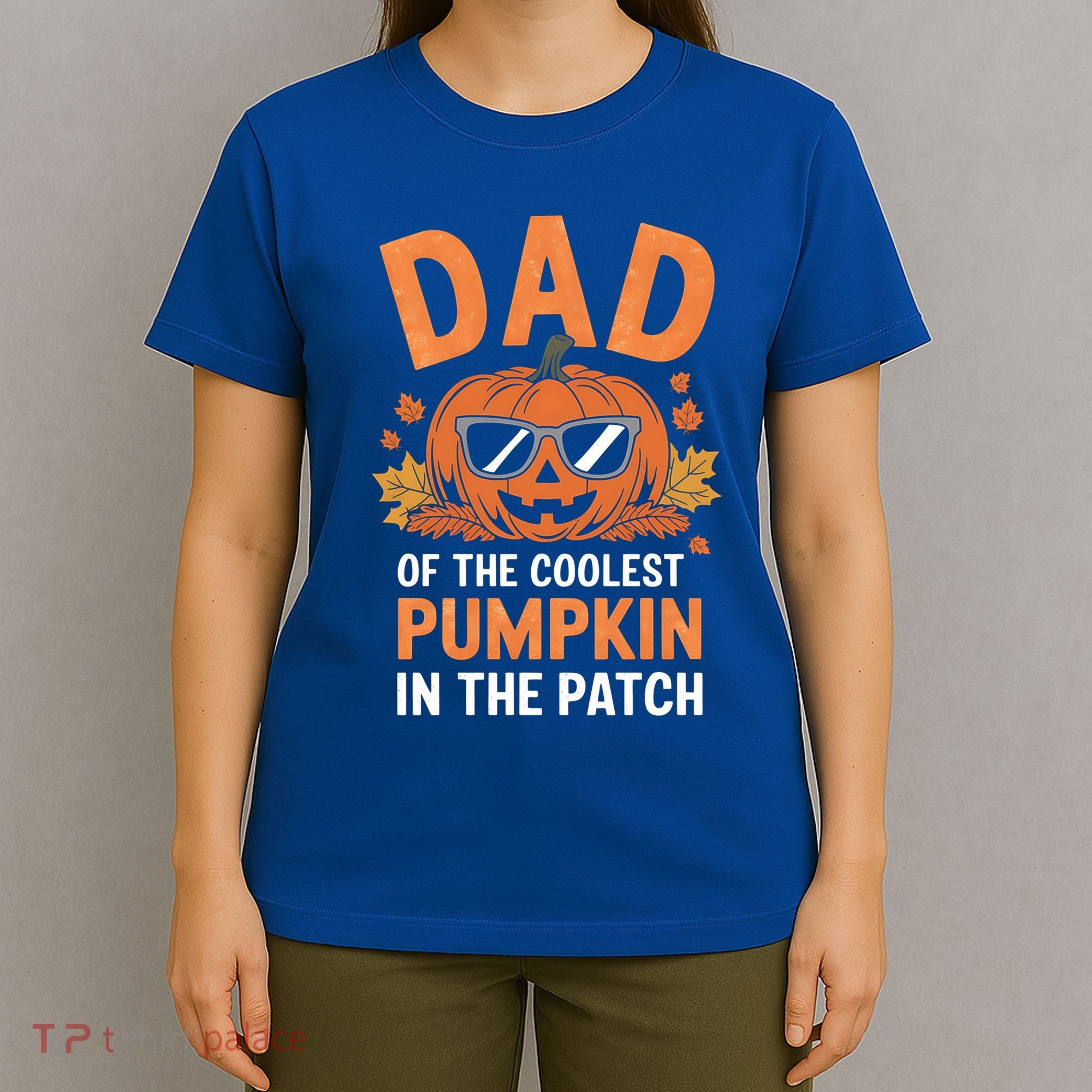 Halloween Dad Of The Coolest Pumpkin In The Patch Gift T-Shirt