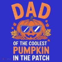 Halloween Dad Of The Coolest Pumpkin In The Patch Gift Mousepad thumb 1