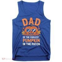 Halloween Dad Of The Coolest Pumpkin In The Patch Gift Tank Top thumb 0