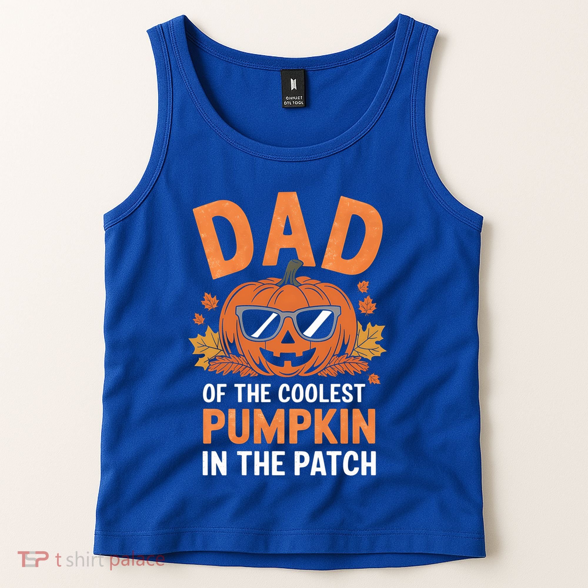Halloween Dad Of The Coolest Pumpkin In The Patch Gift Tank Top