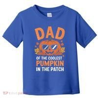 Halloween Dad Of The Coolest Pumpkin In The Patch Gift Toddler T-Shirt thumb 0