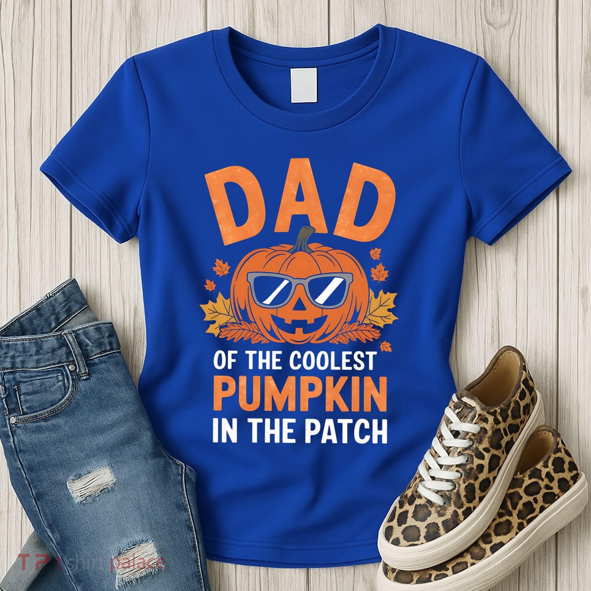 Halloween Dad Of The Coolest Pumpkin In The Patch Gift Women's T-Shirt