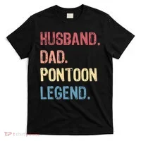 Husband Dad Pontoon Legend T-Shirt thumb 0