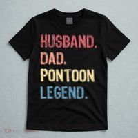 Husband Dad Pontoon Legend T-Shirt thumb 5