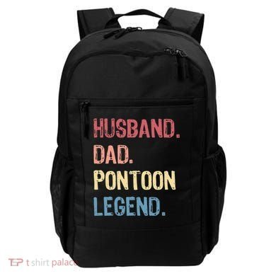 Husband Dad Pontoon Legend Backpack