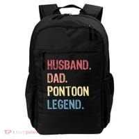 Husband Dad Pontoon Legend Backpack thumb 0