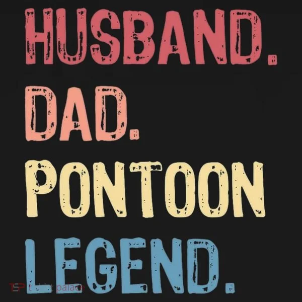 Husband Dad Pontoon Legend Bucket Hat