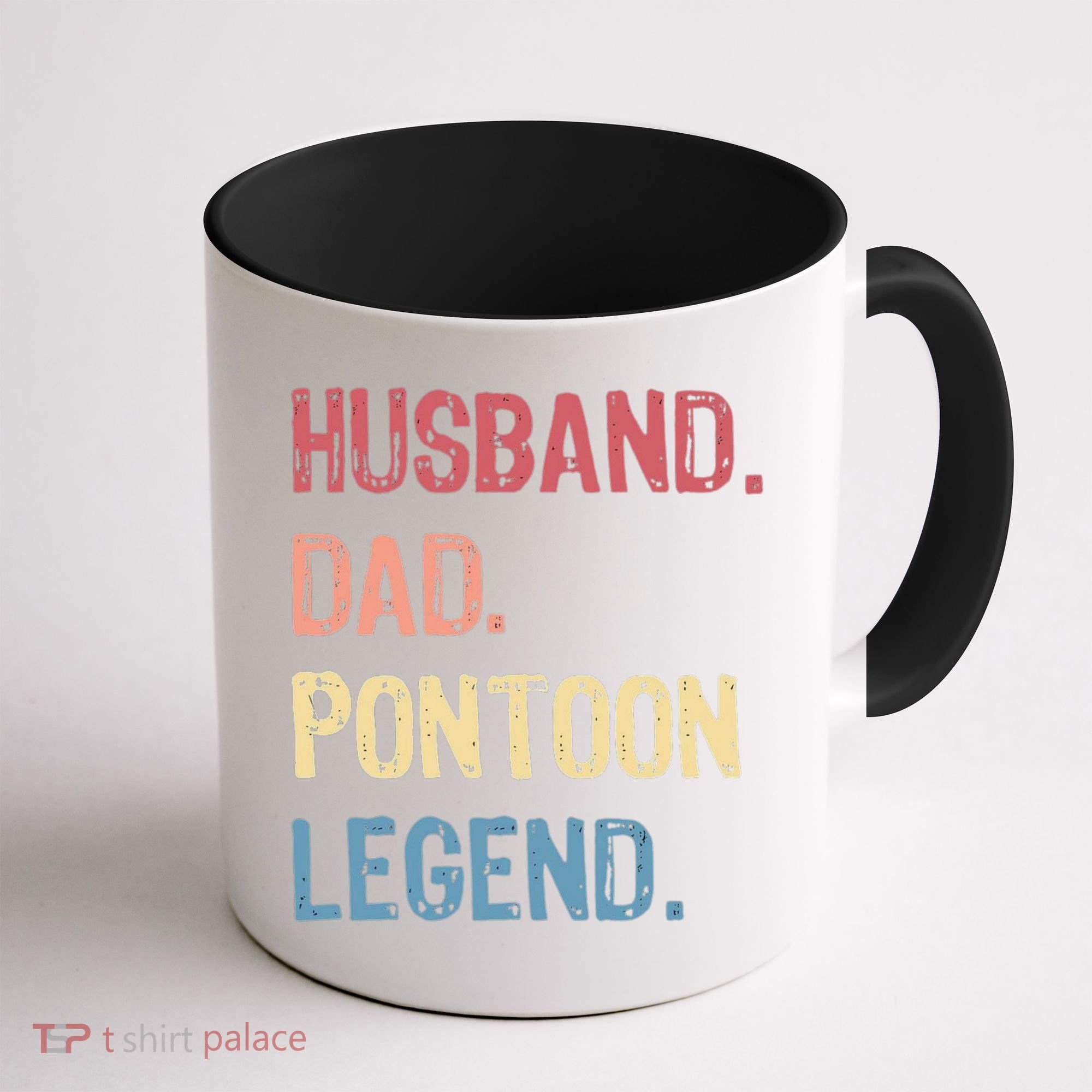Husband Dad Pontoon Legend Coffee Mug
