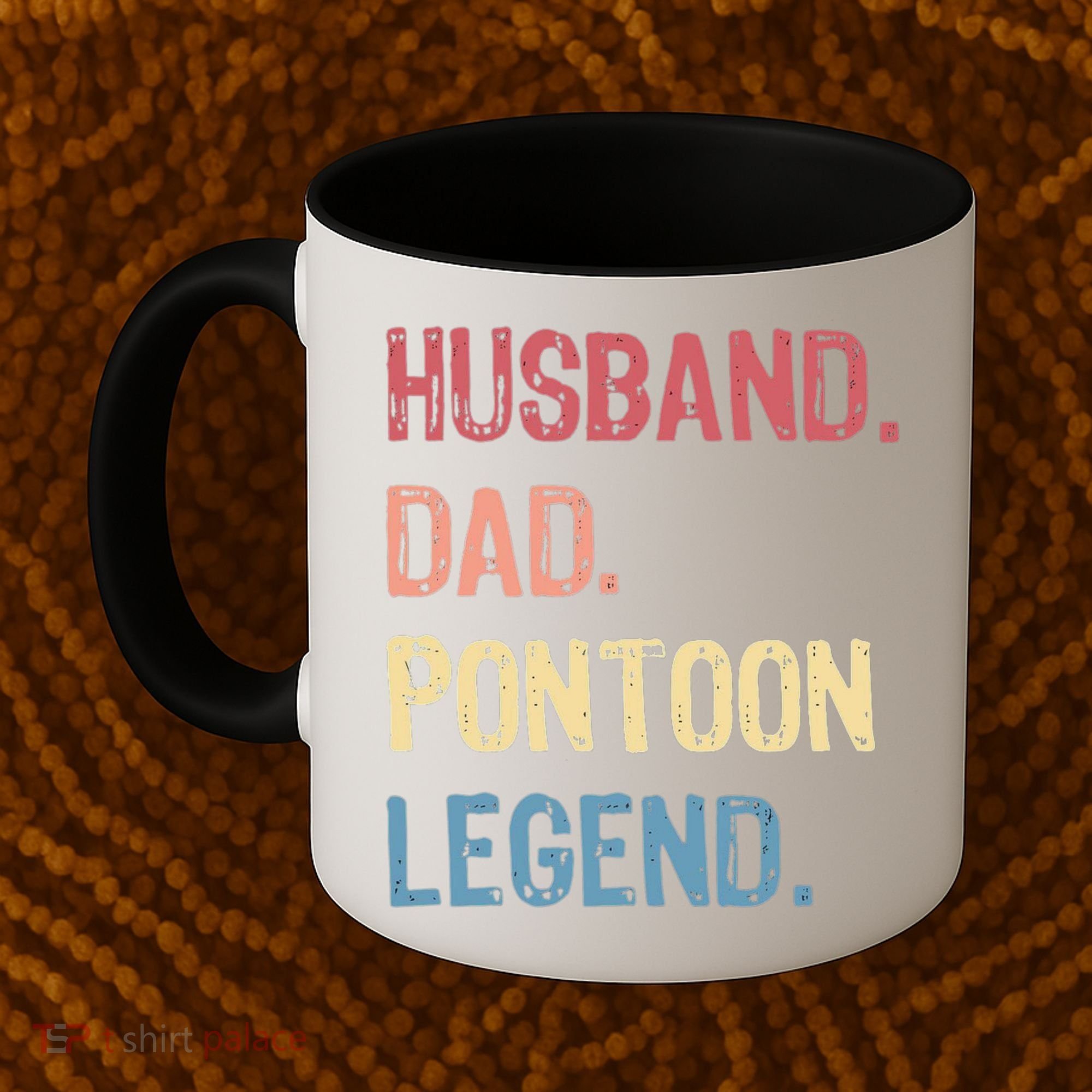 Husband Dad Pontoon Legend Coffee Mug