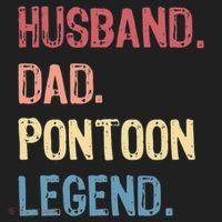 Husband Dad Pontoon Legend Beanie thumb 2