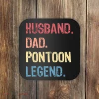 Husband Dad Pontoon Legend Coaster thumb 0