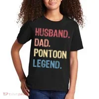 Husband Dad Pontoon Legend Kids T-Shirt thumb 2