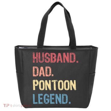 Husband Dad Pontoon Legend Tote Bag