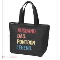 Husband Dad Pontoon Legend Tote Bag thumb 3