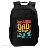 Husband Dad Programmer Legend Backpack thumb 0