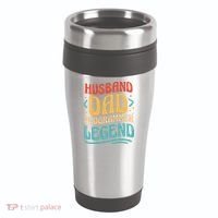 Husband Dad Programmer Legend 16oz Travel Tumbler thumb 0