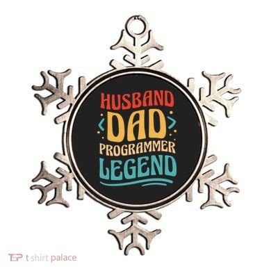 Husband Dad Programmer Legend Ornament