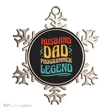 Husband Dad Programmer Legend Ornament